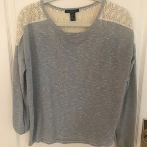Forever 21 size large gray top